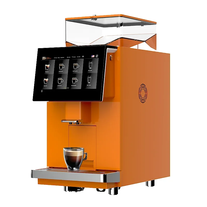 commercial espresso machine Automatic drainage Smart screen full automatic coffee machine