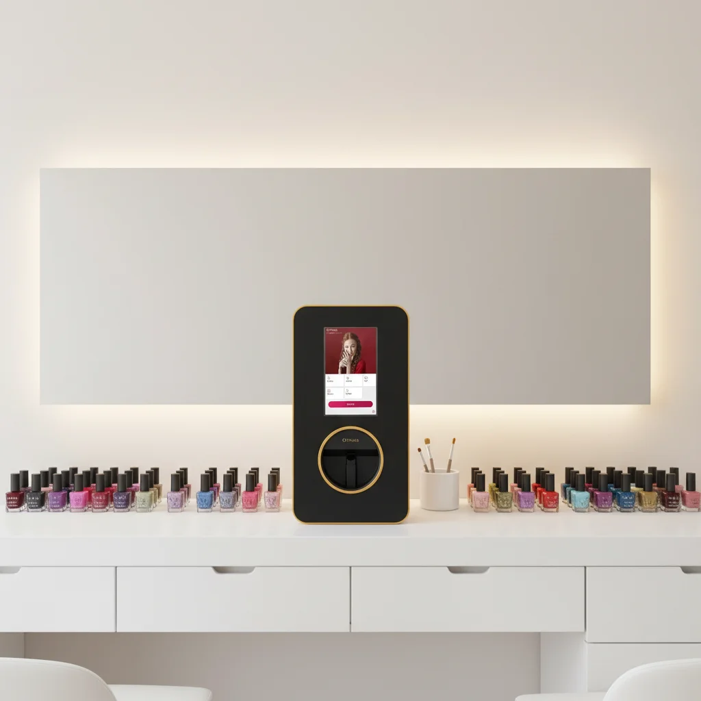 Fully Automated Nail Printer Machine Nail Beauty Machine Quick Printing Elegant Design Machine Touch Control Nail Printer