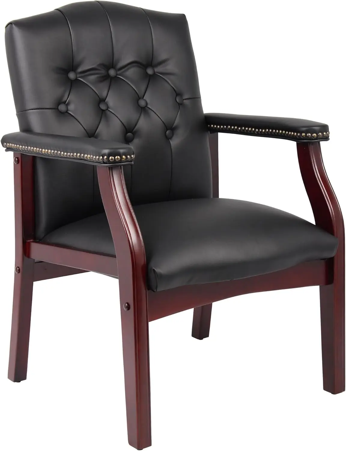 Ivy League Executive Guest Chair, Black, 250