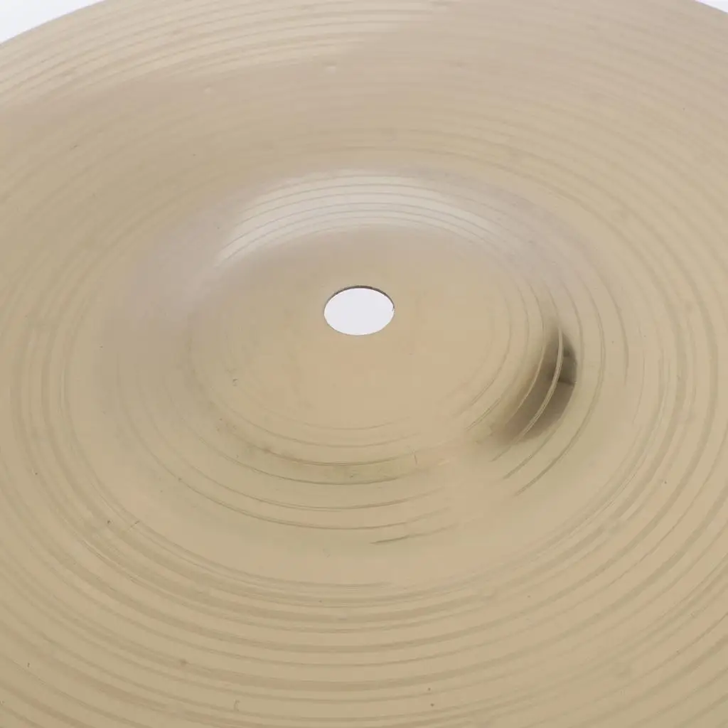 Alloy Drum Crash Cymbal 8in 10in Stack Hi Hat Percussion Accessory for Drum Set