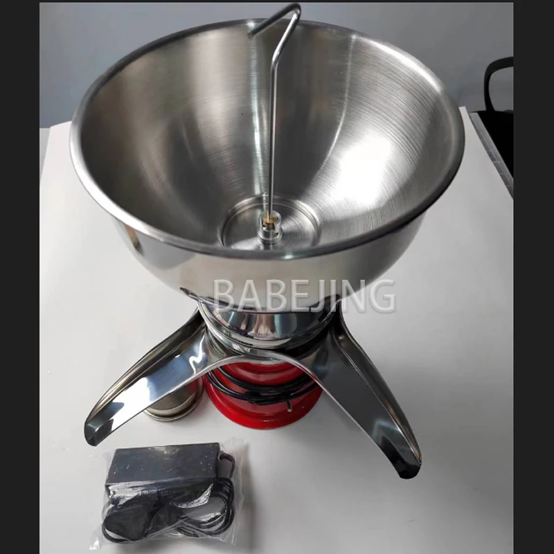 Commercial Electric Milk Separator, Small Household Fresh Milk Skimmer, Automatic Cleaning