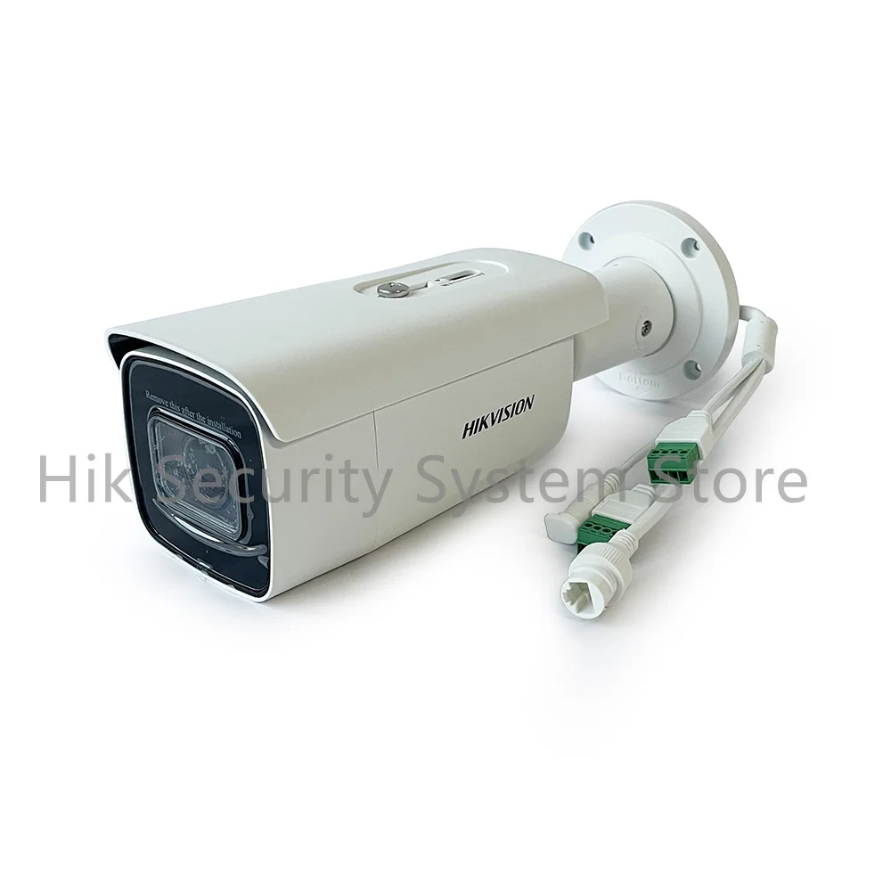 Cámara de red tipo bala varifocal motorizada Hikvision DS-2CD2643G2-IZS 4MP AcuSense