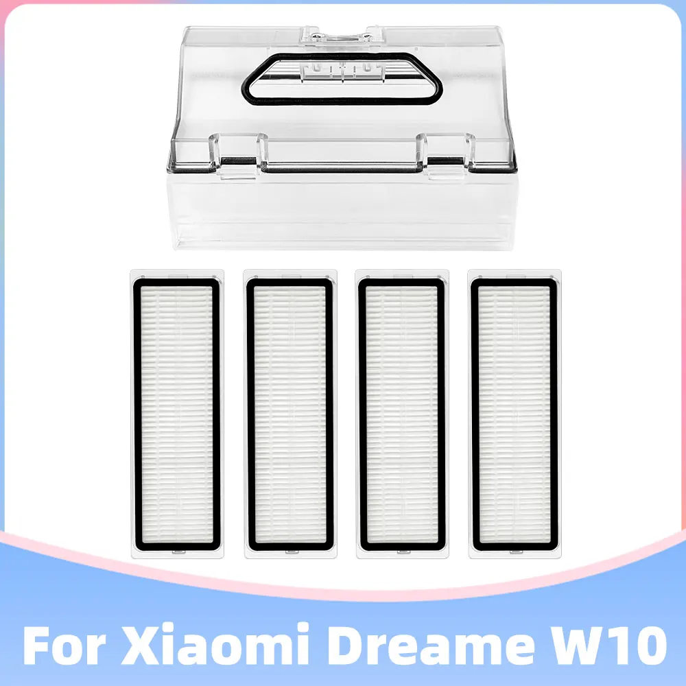 

Compatible For Xiaomi Dreame Bot W10 Robot Vacuum Cleaner Dust Box Dustbin Hepa Filter Kit Replacement Parts Spare Accessory