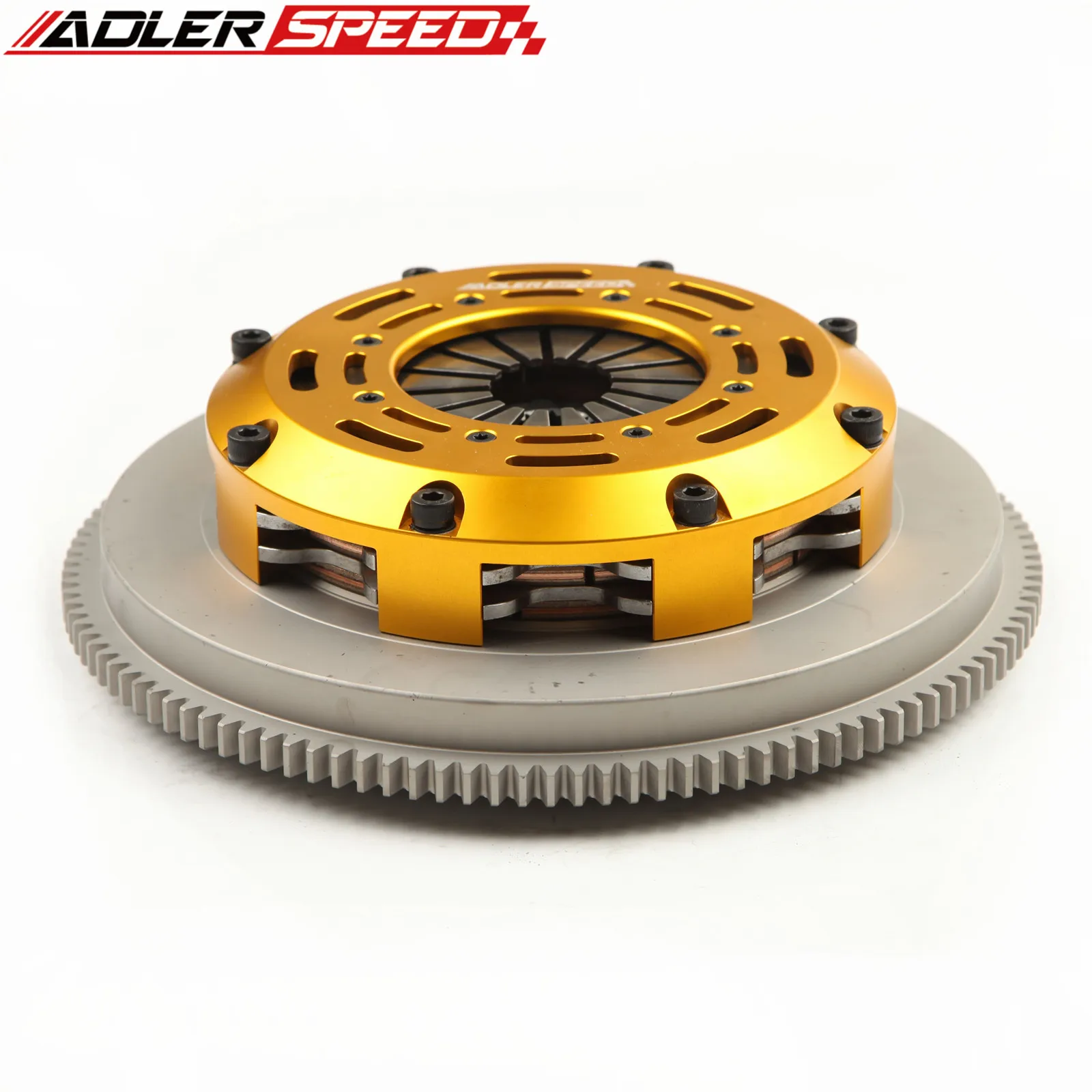 

ADLERSPEED Racing Clutch Twin Disc Kit For 1996-2002 Toyota 4Runner 3.4L 5VZFE Standard WT