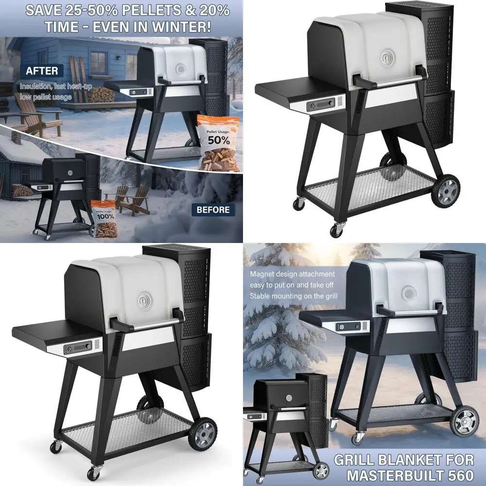 

Thermal Insulation Cover for Masterbuilt Gravity 560 Charcoal Grill, Winter Cooking Essential