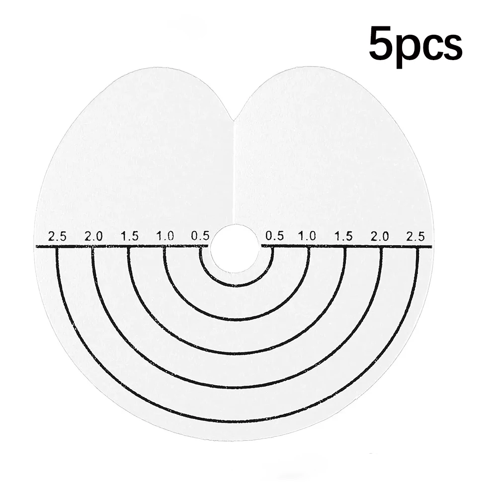 

Clear Heat Shield Guards for Hair Extensions round Single-Hole Fusion Glue Protector Templates - Hair Protector