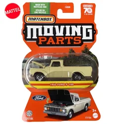 Original Mattel Streichholz schachtel Auto fwd28 1/64 Druckguss Teil öffnung 1963 Ford F-100 Fahrzeug Spielzeug für Jungen Sammlung Geburtstags geschenk