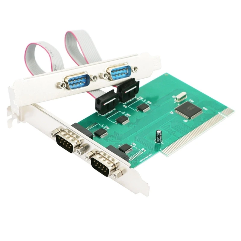 

RS232 Serial & Parallel LPT Port PCIe Card, High Performances Expansion for Desktop PC with Low Bracket