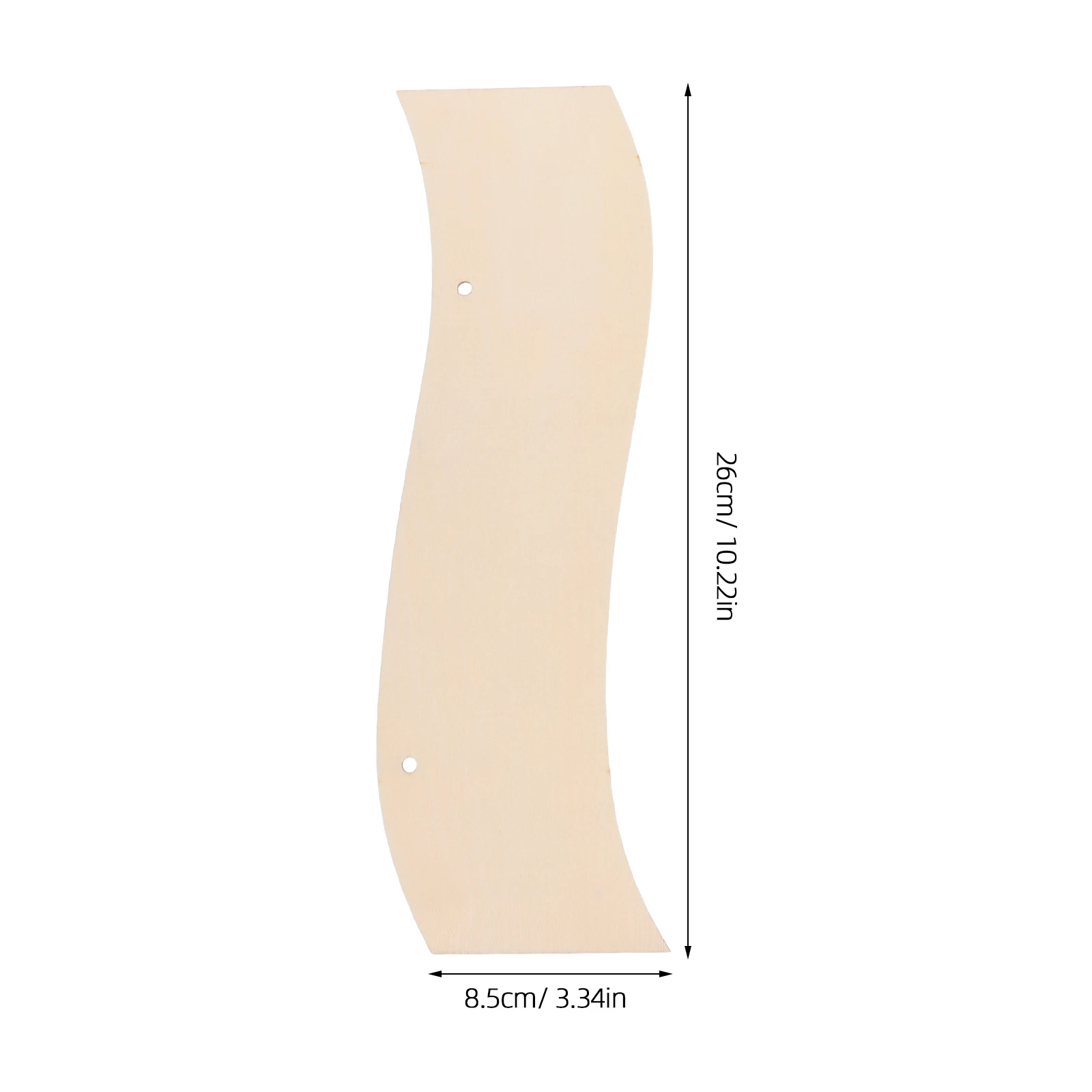 ป้ายไม้ตกแต่ง 10 ชิ้น ป้ายแขวนเปล่า สไตล์ธรรมชาติ งานฝีมือ DIY ศิลปะติดผนัง ตกแต่งบ้าน สำนักงาน ป้ายไม้ งานฝีมือ DIY