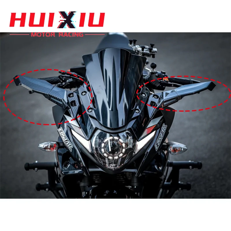 Retrofit mirrors wind wing adjustable rotating side mirror turn signal for the new Suzuki GSX250R GSXR250 GSXR125 GSXR150