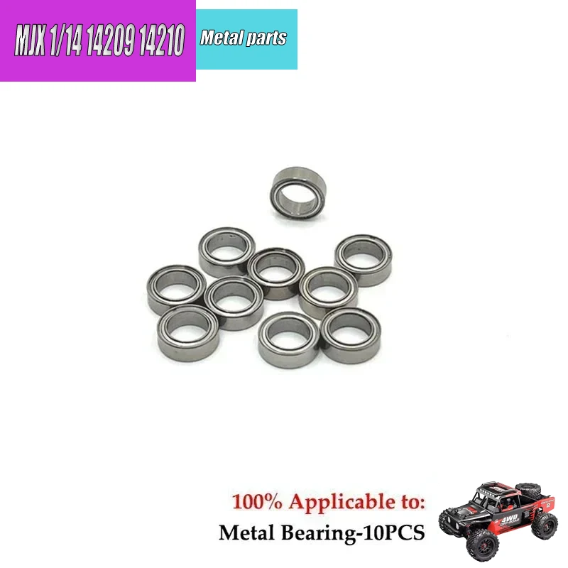 FOR HYPER GO MJX 1/14 14209 14210 H14BM RC Car Upgrade Parts Accessories Metal Fittings Steering Assembly with Bearings