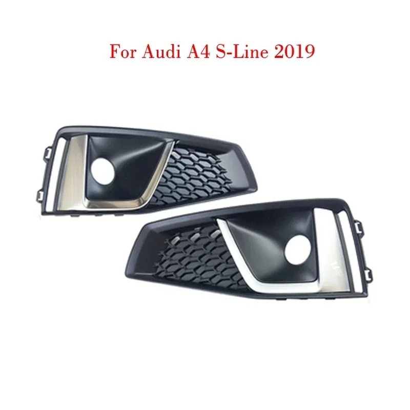 

Car Front Fog Light Left right Bumper Grille Light Audi A4 B9 2019 Styling Accessories