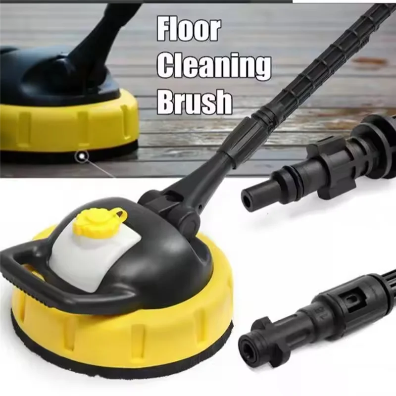 

AB66-Pressure Washer Brush For Karcher K1 K2 K3 K4 K5 K6 K7 High Pressure Cleaning Brush Patio Cleaning For Yard Patio