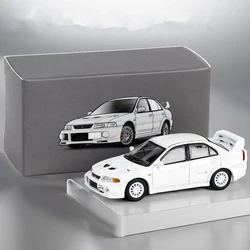 1/64 Mitsubishis Lancer Evolution Ⅵ SIX Alloy Sports Car Model Diecast Metal Classic Car Vehicles Model Simulation Kids Toy Gift