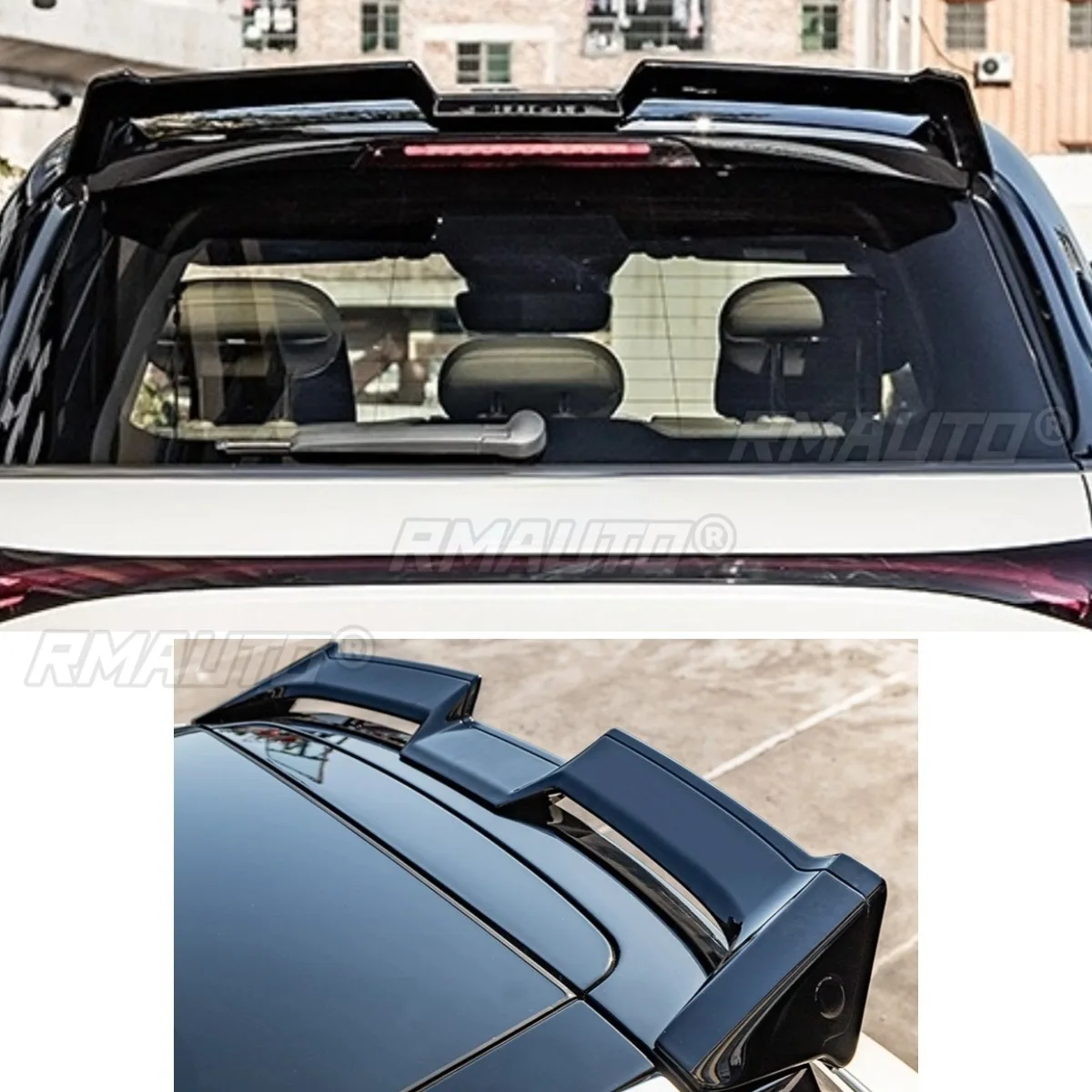 

Задний спойлер автомобиля, спойлер багажника, крыло багажника, спойлер на крышу, модификация крыла, часть для Benz Smart 2022, автомобильные аксессуары