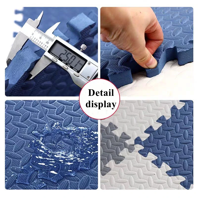 30*30*2.5cm Baby EVA Foam Play Puzzle Mat Black and White Interlocking Exercise Tiles Floor Carpet and Rug for Kids Pad Baby Mat