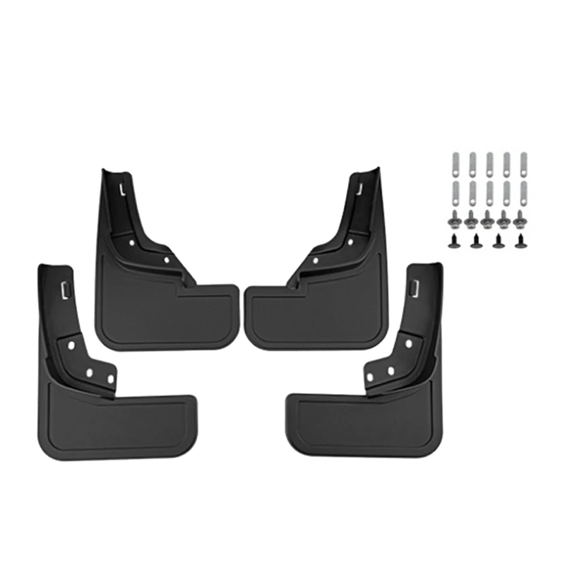 1 Set Car Mud Flaps Mud Guard Flap Splash Flaps Accessories For Ford F-150 Lightning 2021+ Mudguards Fender