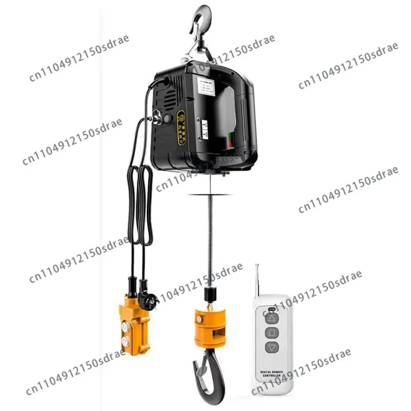 500Kg Portable Crane Electric Hoist for Cars, Home improvement, Cargo handling, Production workshop lifting