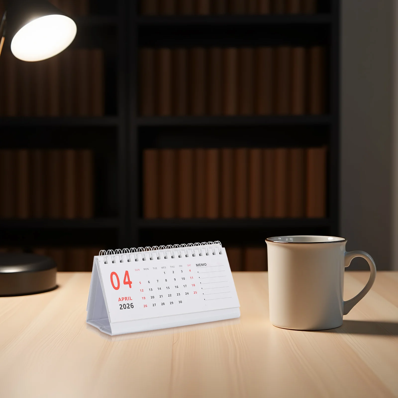 Мини-раскладной календарь на 18 месяцев, 2025-2026, настольный планировщик для домашнего офиса, школы, органайзер для планирования, настольный календарь 2026