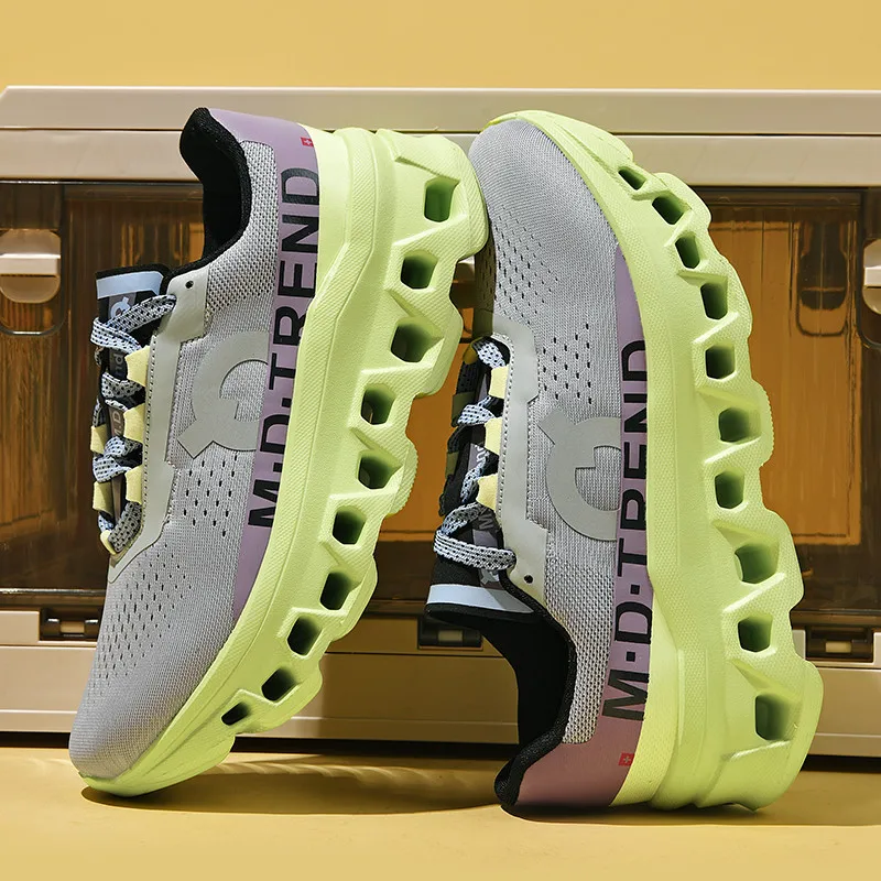 

New Men Running Shoes Lightweight Comfortable Sneakers for Running Waterproof Training Shoes
