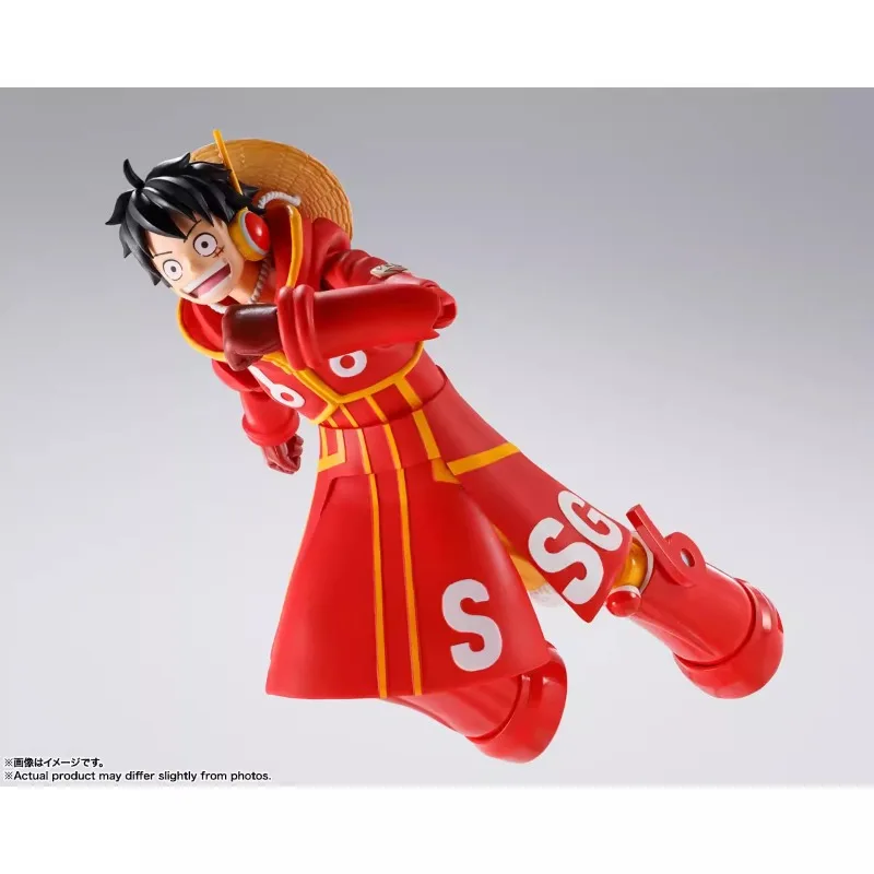 En Stock Bandai Original véritable S.H.Figuarts une pièce figurine d'anime singe D. Luffy figurine jouets pour garçons filles enfants cadeau