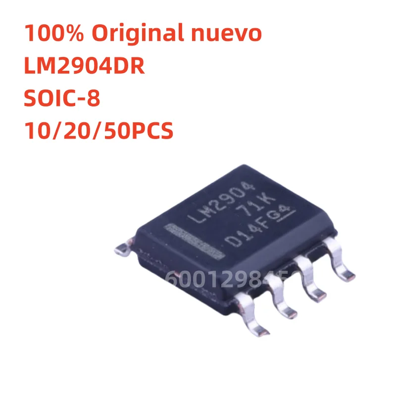 100% original novo 10pcs-50pcs LM2904DR LM2904D  LM2904 IC OPAMP GP 2 CIRCUIT 8SOIC