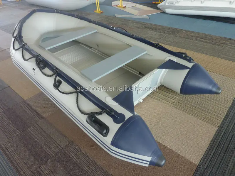 Inflatable5.5m Sports Yacht For Water Sports 0.9/1.2MM PVC Aluminum Floor Fiberglass Hypalon Kayak For10Person Fishing Dinghy