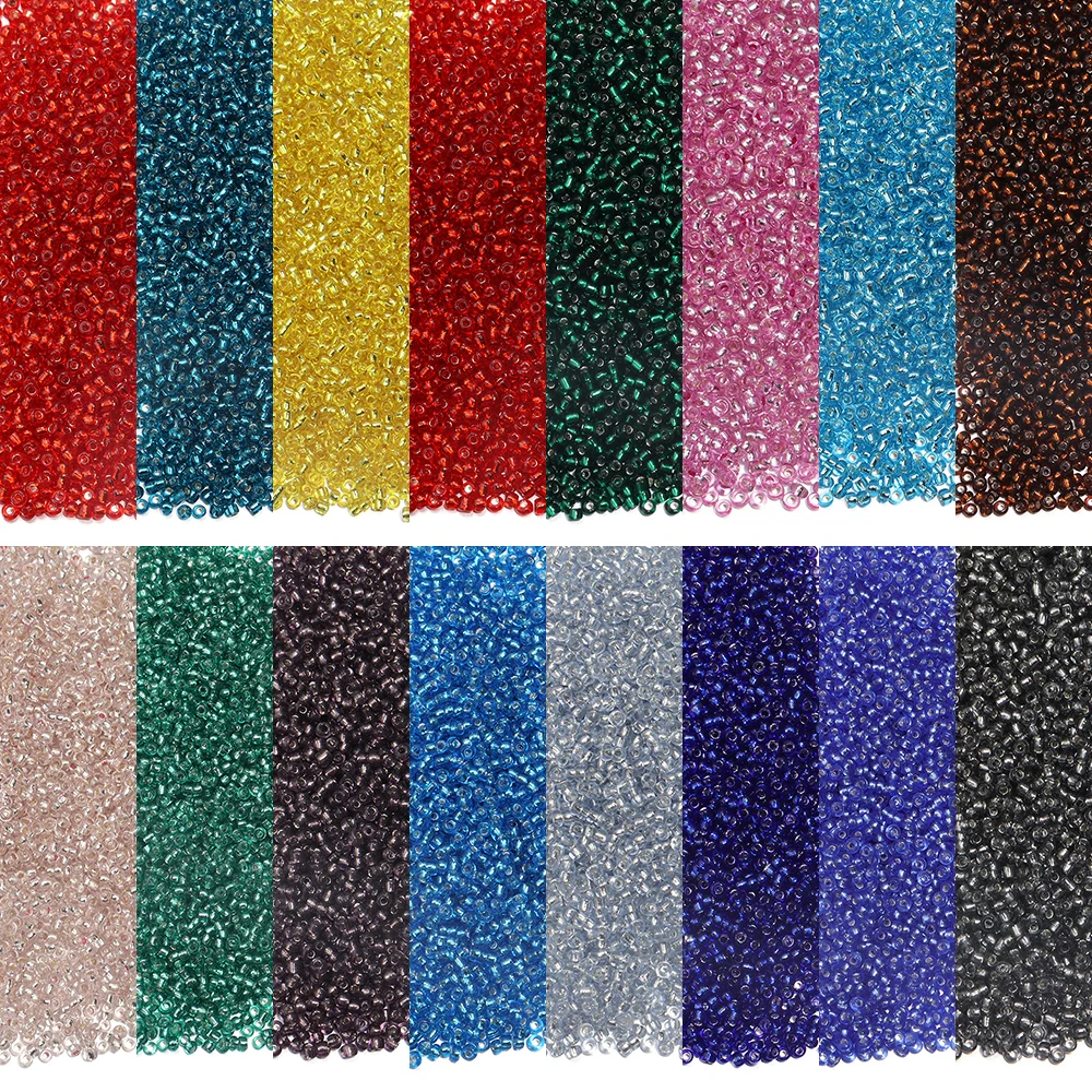 1150/5750 Stück 2mm Tschechische Glasperlen Bunte Lose Abstandshalterperlen Runde Reisperlen für DIY-Bastelarbeiten Nähen Bekleidungszubehör Großhandel – Detail 6
