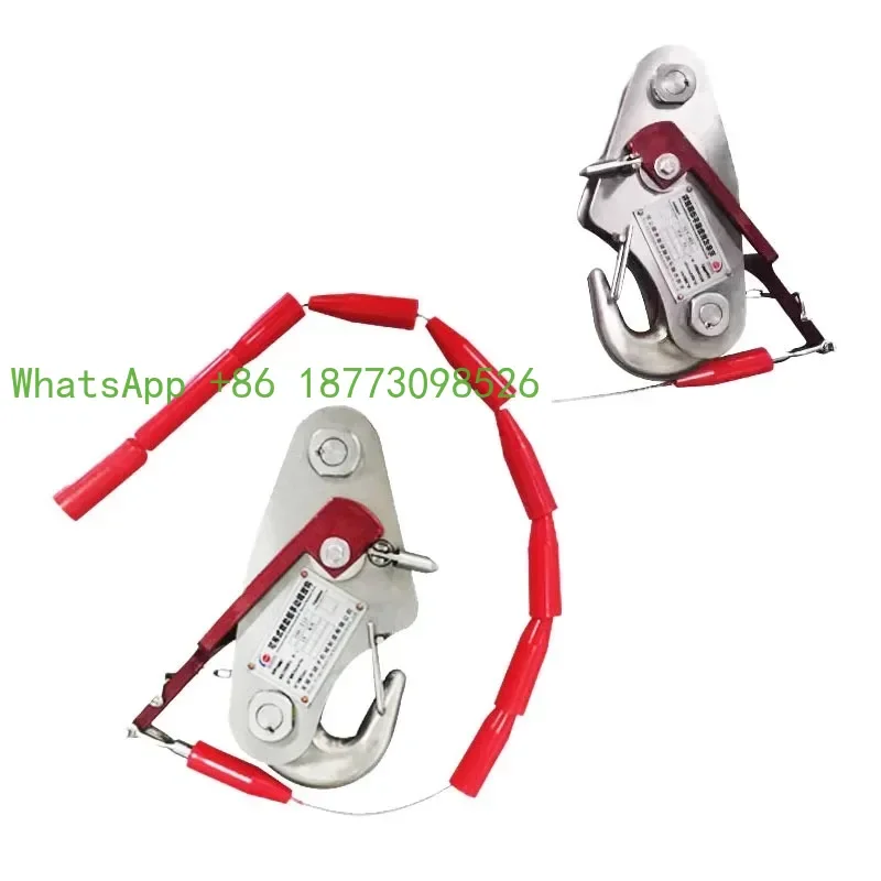 

Boat hook 35KN rescue boat, life raft dual-purpose stainless steel release hook hand automatic integrated ship