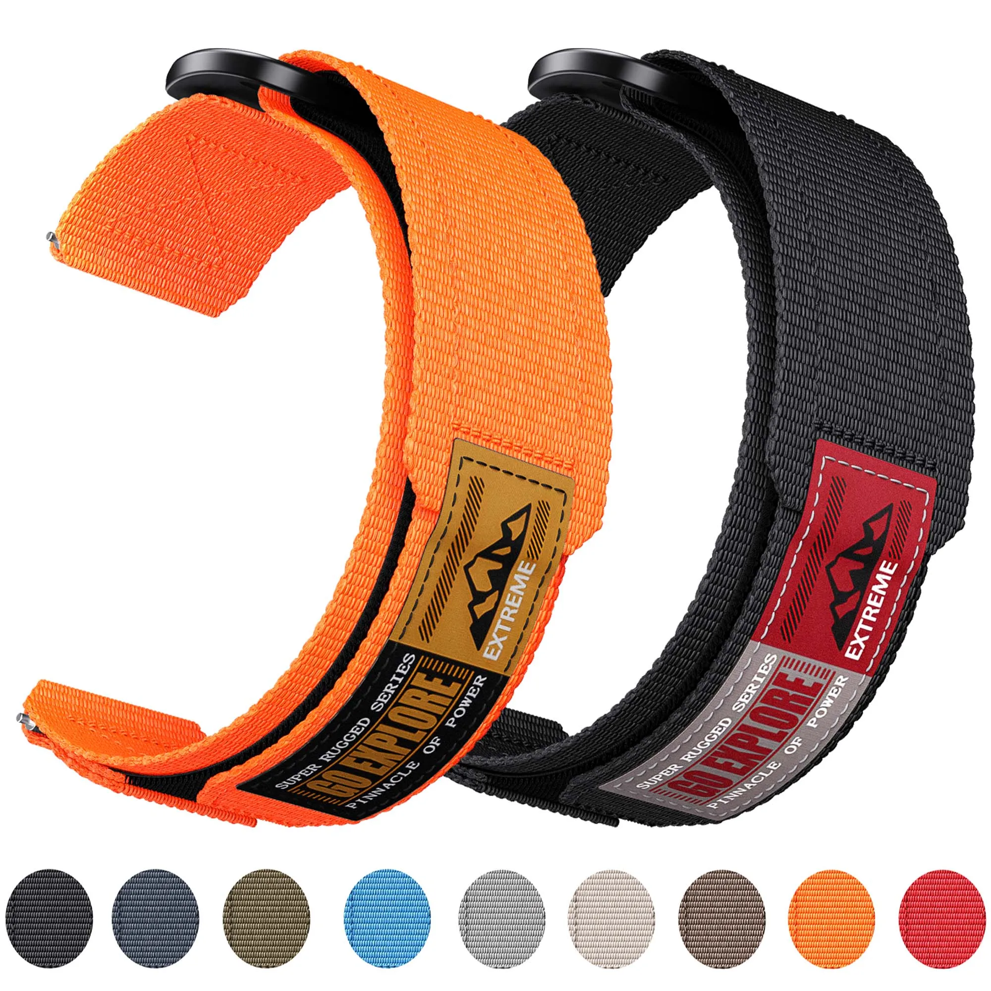 Nylon Watch Band for HUAWEI Watch GT3 Pro46mm/Watch4/Watch4 Pro 48mm GT/RUNNER/WATCH Buds GT 2Pro Nylon Series Replacement Strap image 5