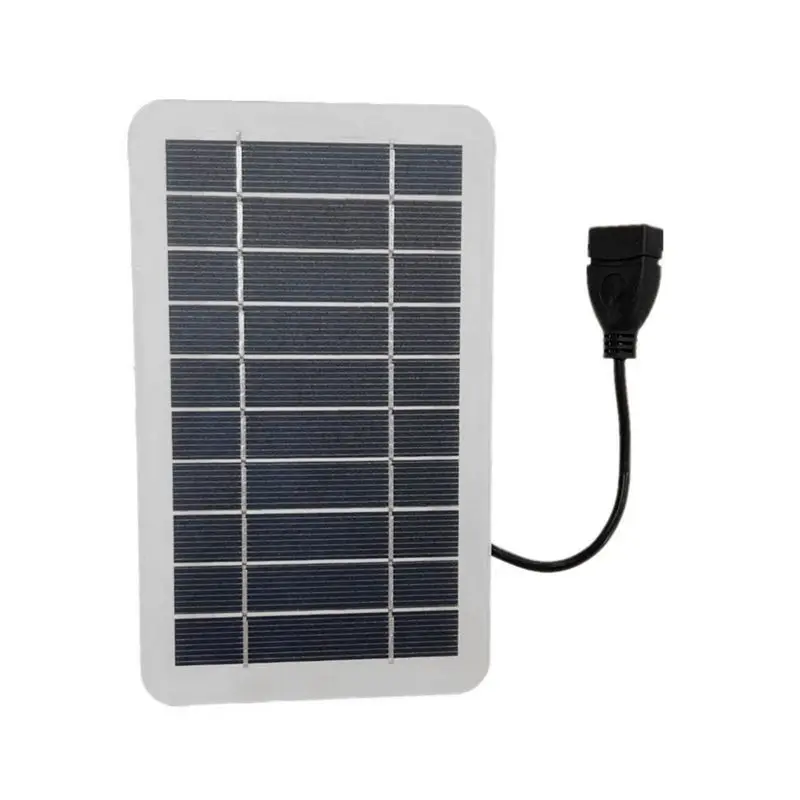 New-Solar Portable Charging Board Waterproof Solar USB Suitable For Outdoor Travel And Camping Mobile Power Supply