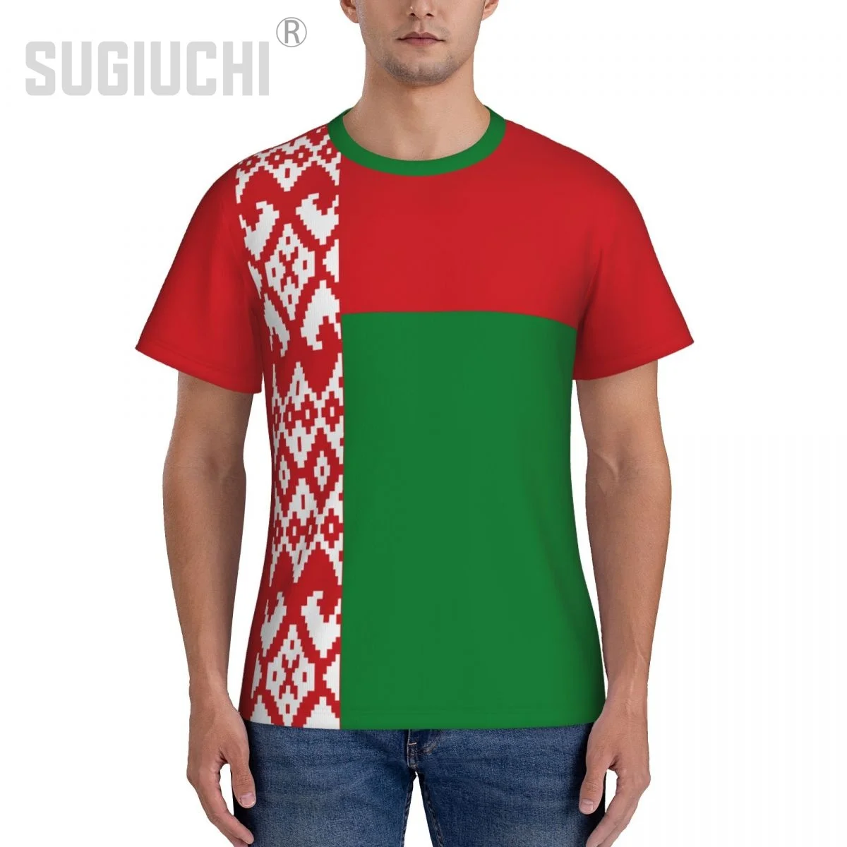 Tight Sports T-shirt Belarus Flag Belarusian 3D For Men Women Tees jersey Clothes Soccer Football Fans Gift Patriotic T shirt