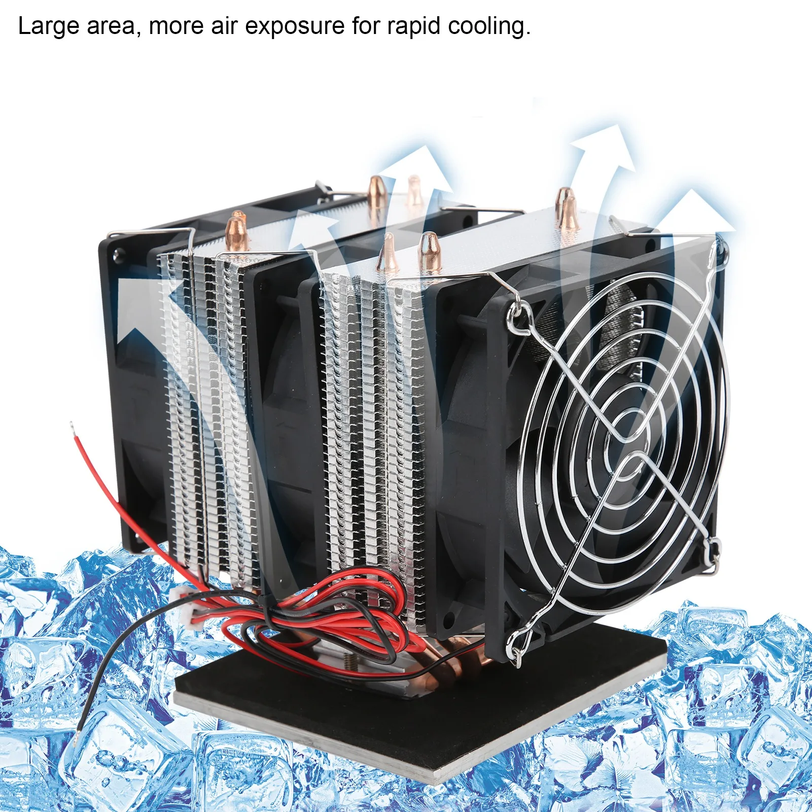 

12715 12V 240W Thermoelectric Cooler Peltier Semiconductor Refrigeration Cooling System Cold Plate Cooler