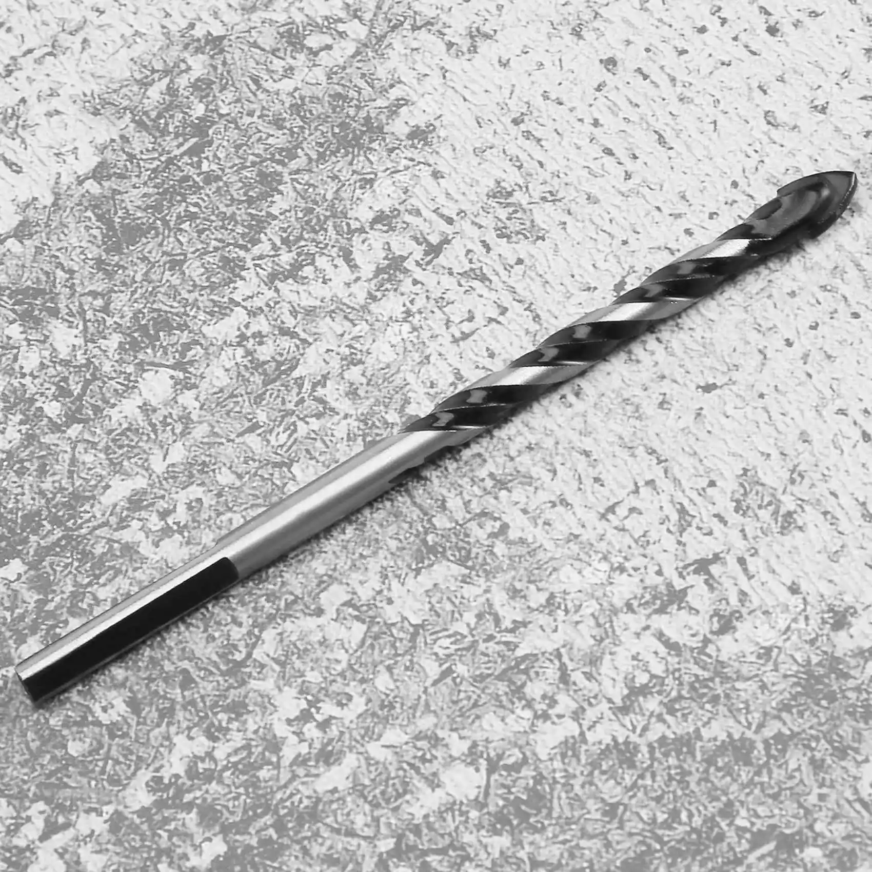 A76K Multipurpose Drill Bits, 10-Piece 6Mm Multi-Material Drill Bit Set For Drilling In Tile, Glass, Concrete, Brick, Wood, And