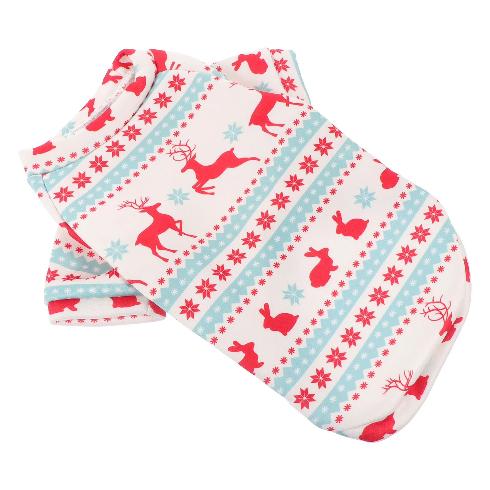 

1Pcs Christmas Dog Apparel Elk Pattern Pet Costume Comfortable Puppy Clothes for Small Dogs Poodle Chihuahua