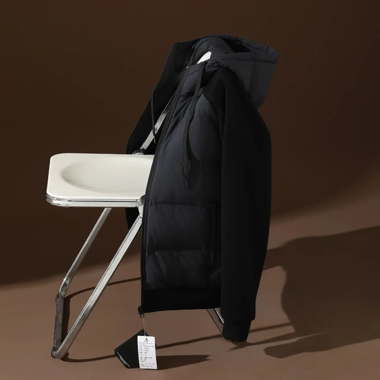 

Мужская легкая удобная куртка с капюшоном Fce на подкладке, теплая молодежная модная повседневная верхняя одежда со стойкой Long Sve