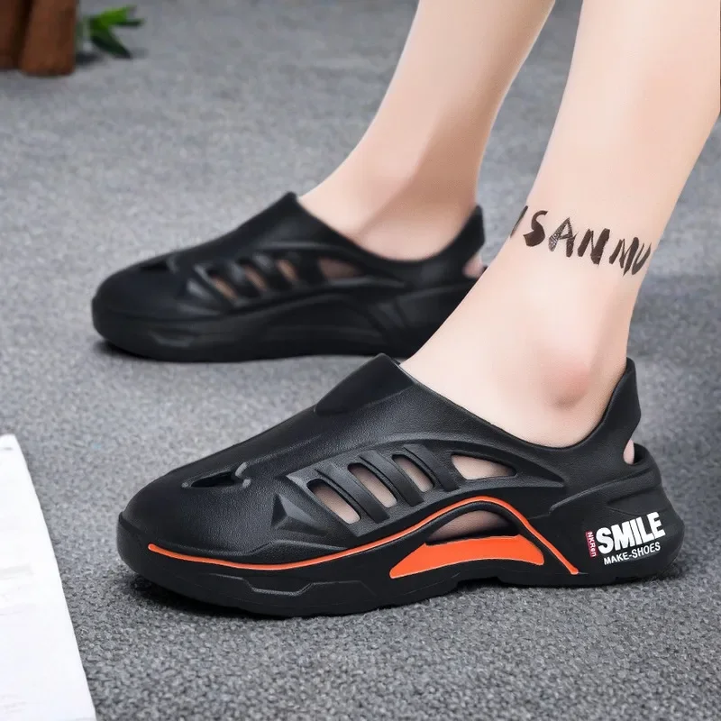 Zapatillas de casa para hombre, sandalias antideslizantes de verano, zapatos cómodos de Birkeck, diseño de tenis para el hogar