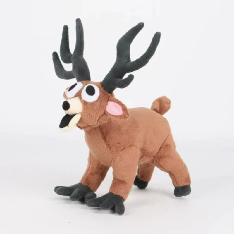 Heißer Verkauf, 99 Nächte im Wald, Plüsch-Horrorspiel, periphere liegende Elch-Stoffpuppe, perfektes Geburtstagsgeschenk auf Lager