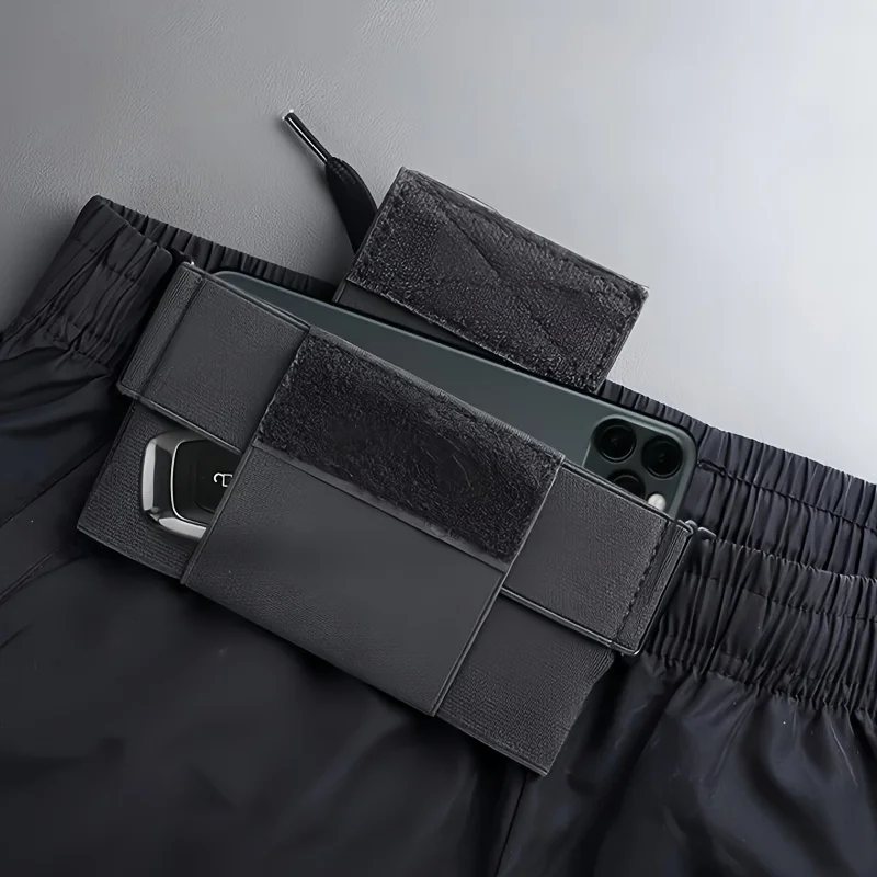 Elastic Close-Fitting Sports Waist Pack, Unisex Invisible Close-Fitting Running Phone Bag, Outdoor Fitness Storage Belt