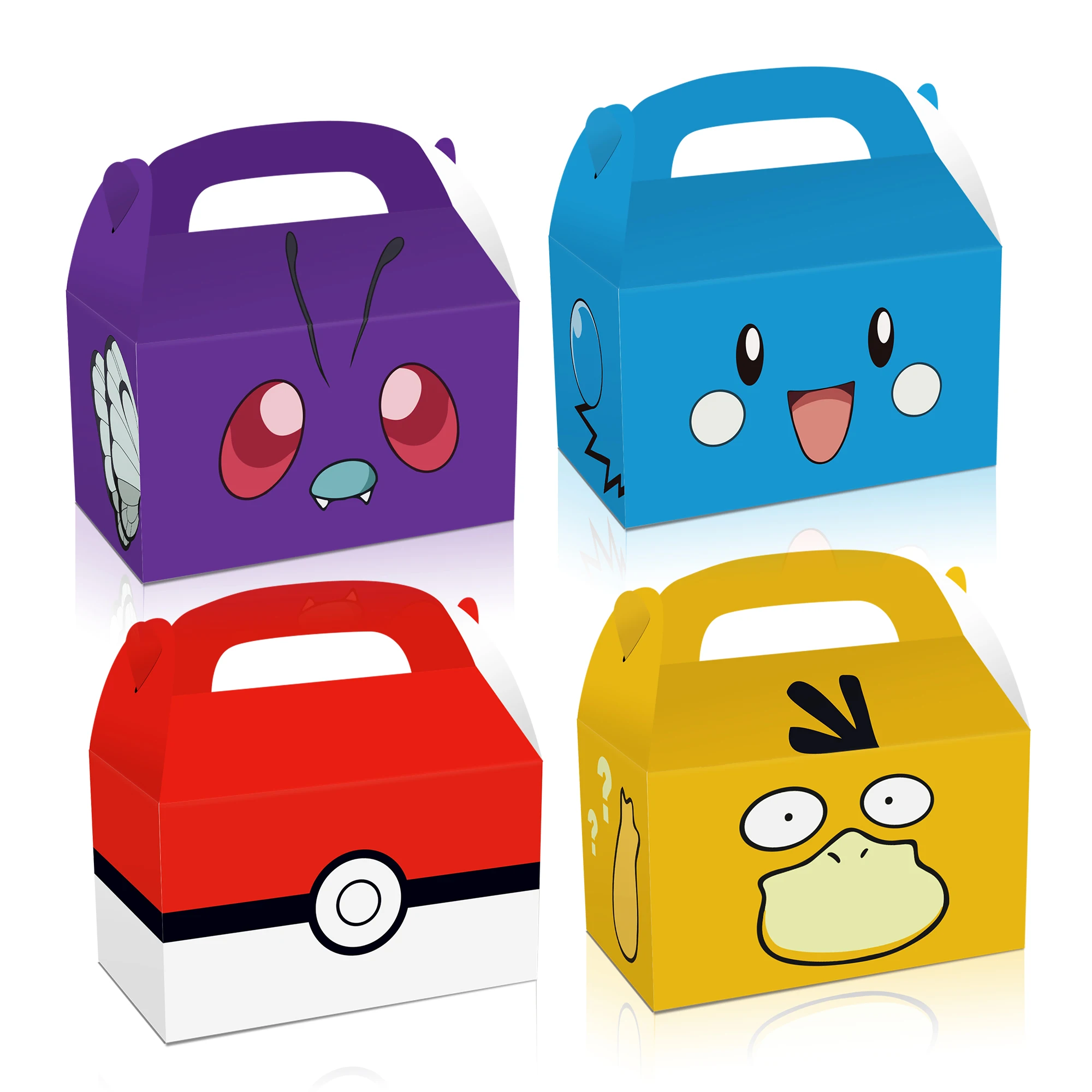 Pokemon Pikachu Bomboniere Sacchetti regalo Borsa Compleanno oodie Borse Bottino Decorazione Forniture Pikachu Goodie Piccole snack borse