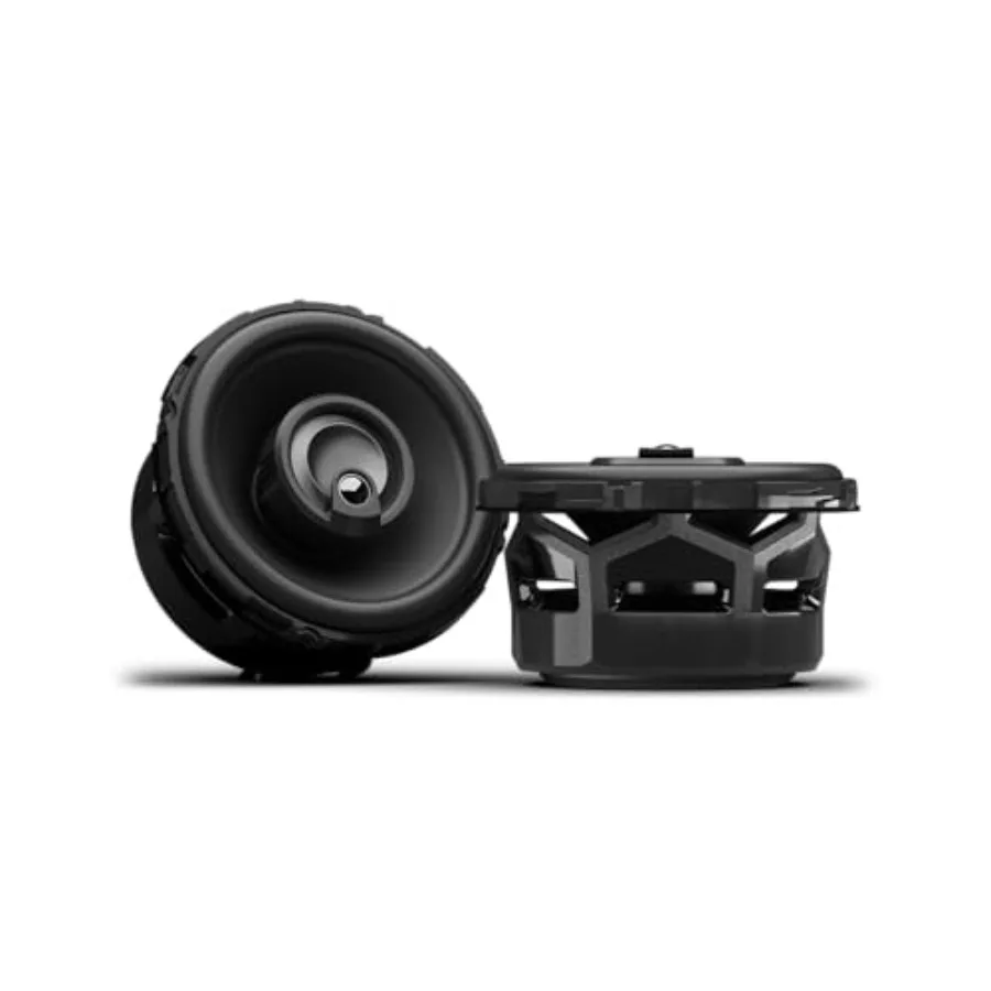 

P1V2-3 Punch P1 3.5 3-Way Coaxial Full Range Speakers for car audio use polypropylene cone with rubber surround black high sens