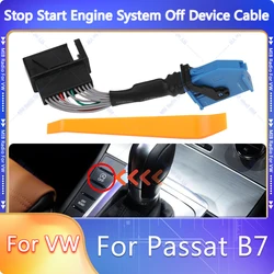 For VW Car Automatic Stop Start Engine System Off Device Control Sensor Plug for VW Passat B7 Memory mode