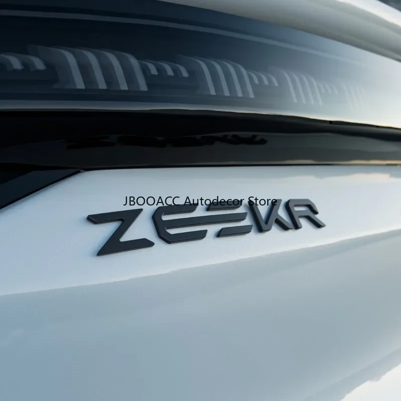 

For Zeekr 7X 001 X Car Blackened Logo Sticker Metal Car Logo Emblem Sports Personalized Logo Modified Car Accessories Exterior