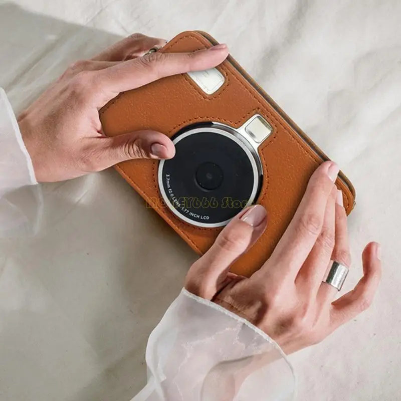 F62C حافظة كاميرا PU مقاومة للصدمات، واقي كاميرا محمول مثالي للكاميرا #4