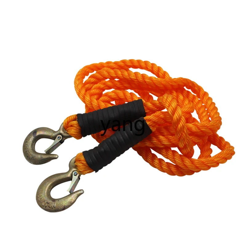 

LH twist trailer rope car trailer with traction rope car pulling tool