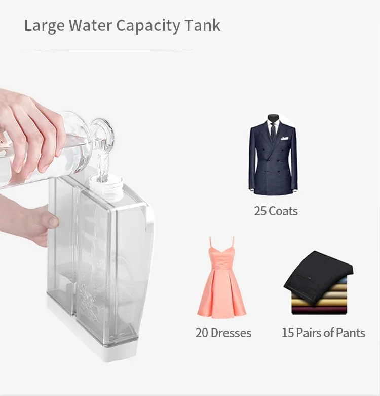 

-HG Electric Vertical Steam Iron Stand Upright Ironing For Clothes Garment Steamer With Board For Clothing Curtains