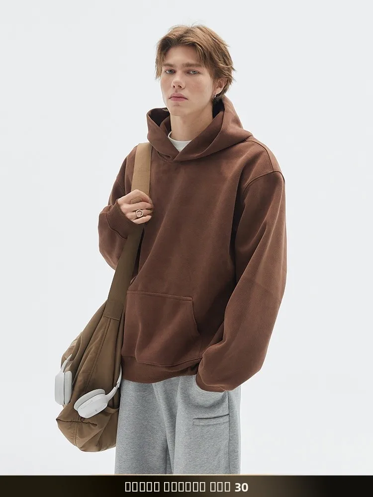 

Американский ретро-худи с цветным буквенным принтом, свободного кроя, для пар, из смесового хлопка и полиэстера, повседневная толстовка