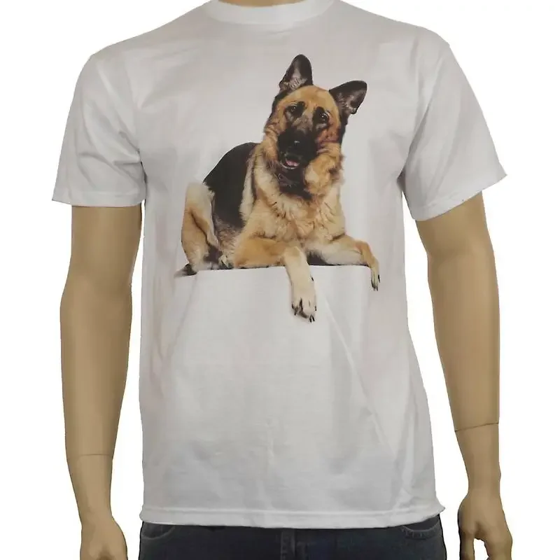 German Shepherd T Shirt Alsatian Wolf Dog Present Sizes S To 3Xl