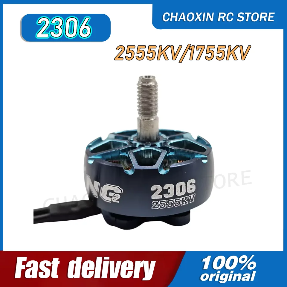 Flight XING2 2306 2555KV / 1755KV 4S-6S FPV Brushless Motor Unibell compatible Nazgul 5inch propeller for FPV Racing Drone part