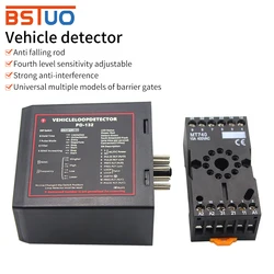 Automatic Gate Inductive Vehicle Loop Detector PD132 For Gate And Parking Access System Single Channel Traffic Control Detection